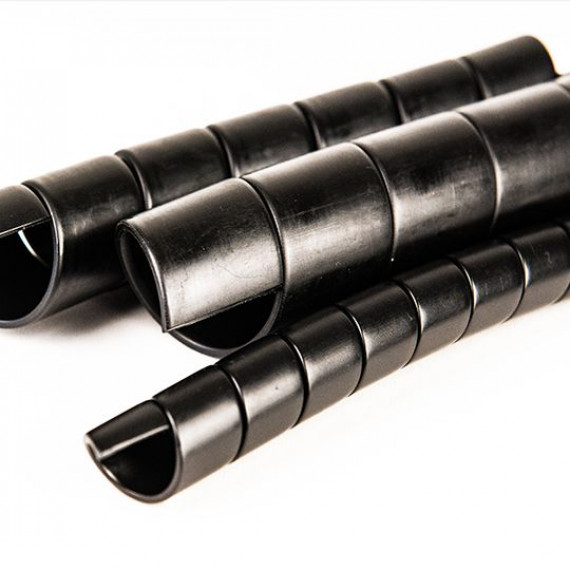 20MM BLACK SPIRAL WRAP